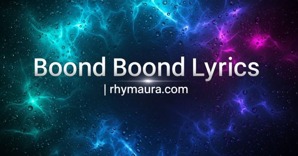 boond-boond-lyrics