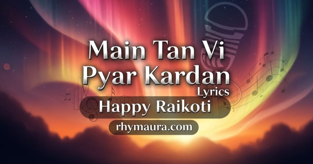 main-tan-vi-pyar-kardan-lyrics