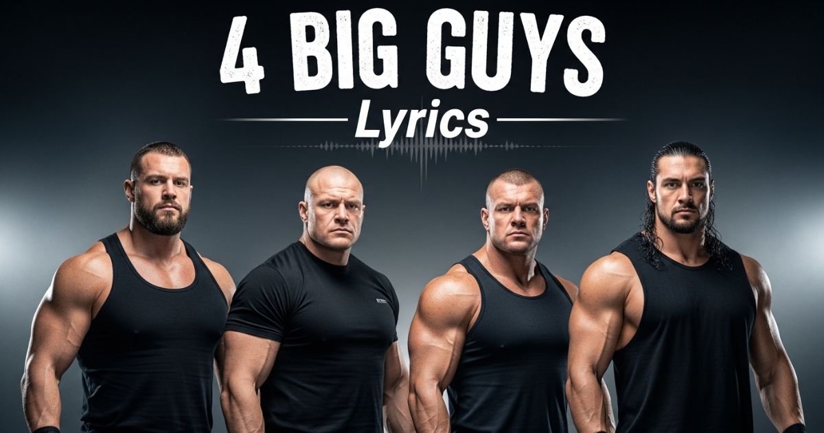 DigBar - 4 BIG GUYS Lyrics | rhymaura