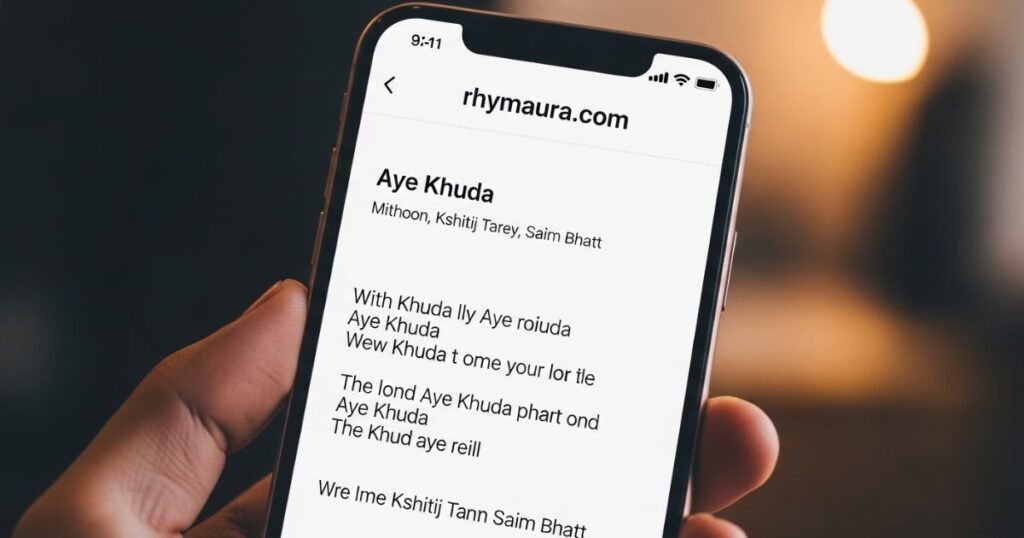 aye-khuda-lyrics
