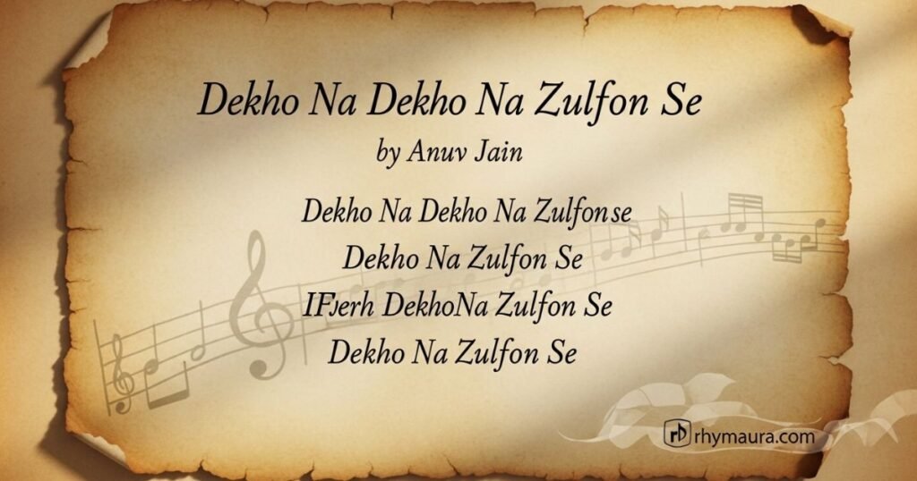 dekho-na-dekho-na-zulfon-se-lyrics