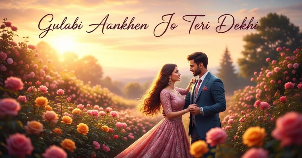 gulabi-aankhen-jo-teri-dekhi-lyrics