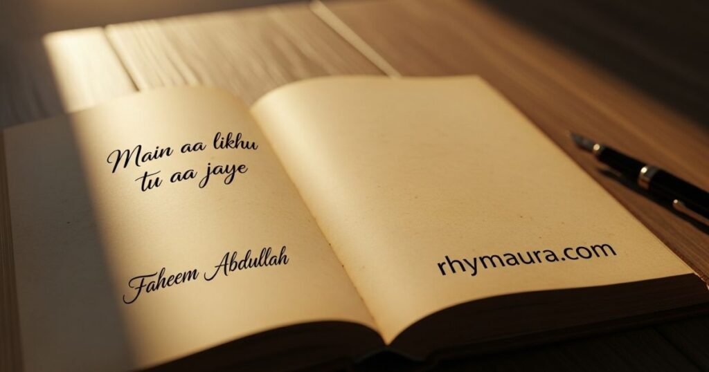 main-aa-likhu-tu-aa-jaye-lyrics