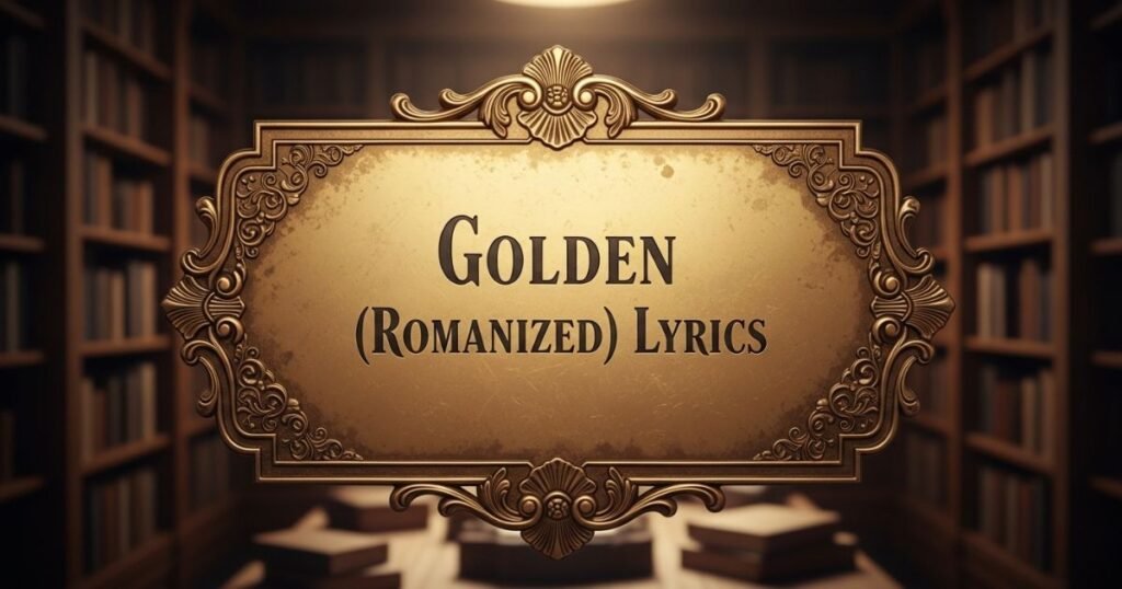 golden-(romanized)-lyrics