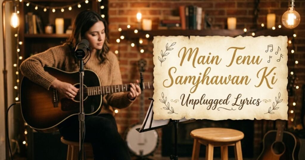 main-tenu-samjhawan-ki-unplugged-lyrics